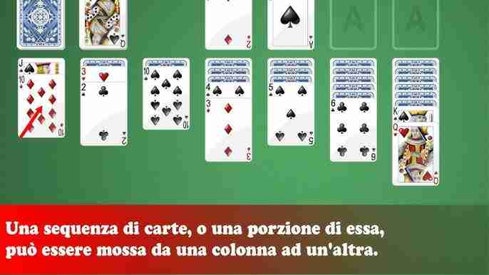 Come si gioca a Solitario