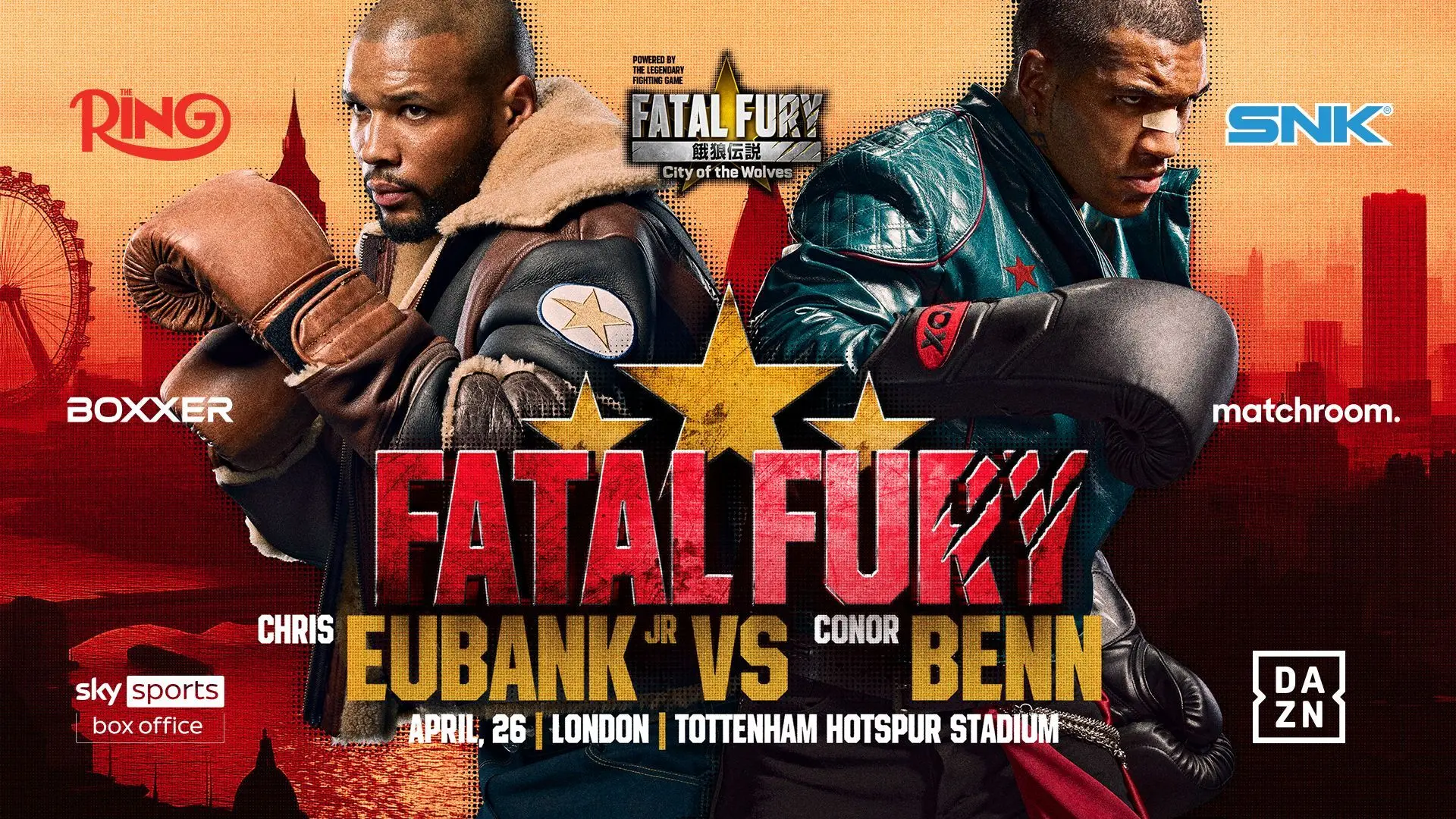 Pronostico Chris Eubank Jr vs Conor Benn 26 aprile 2025
