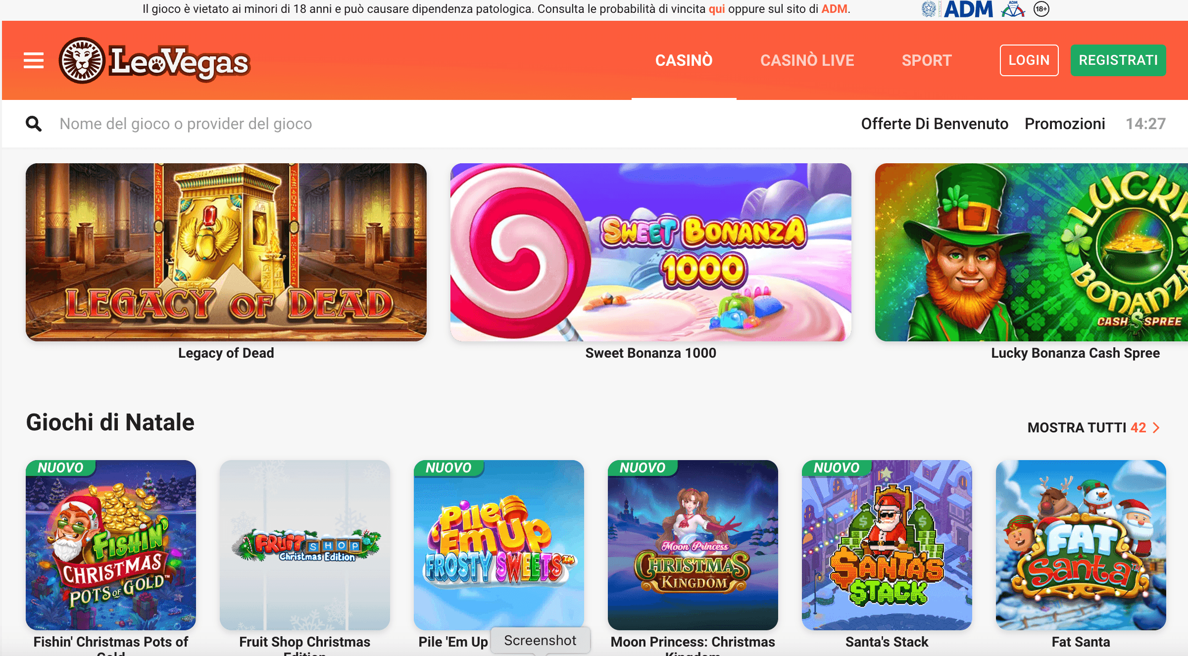 Recensione Leovegas casino
