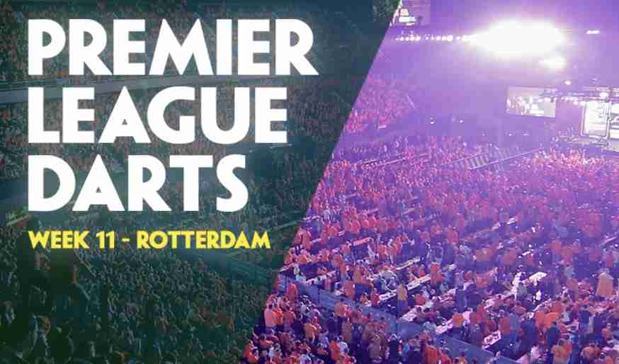 Pronostico Darts Premier League Rotterdam 11giornata 2025