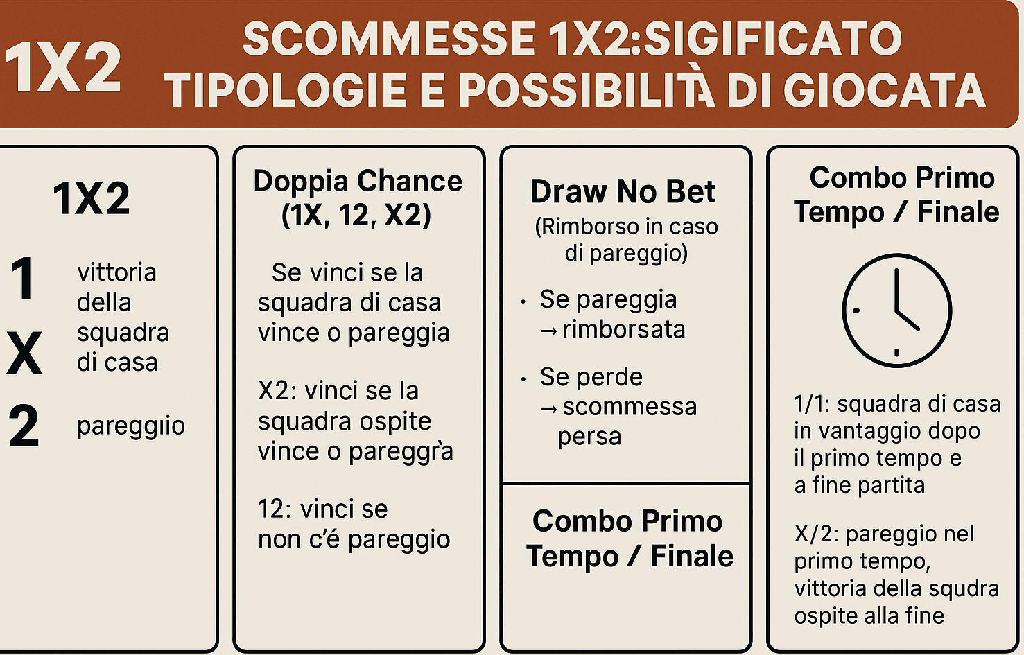 Scommesse 1 X 2