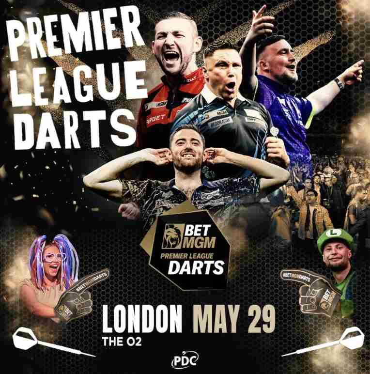 Pronostico Darts Premier League Play Off Londra 2025