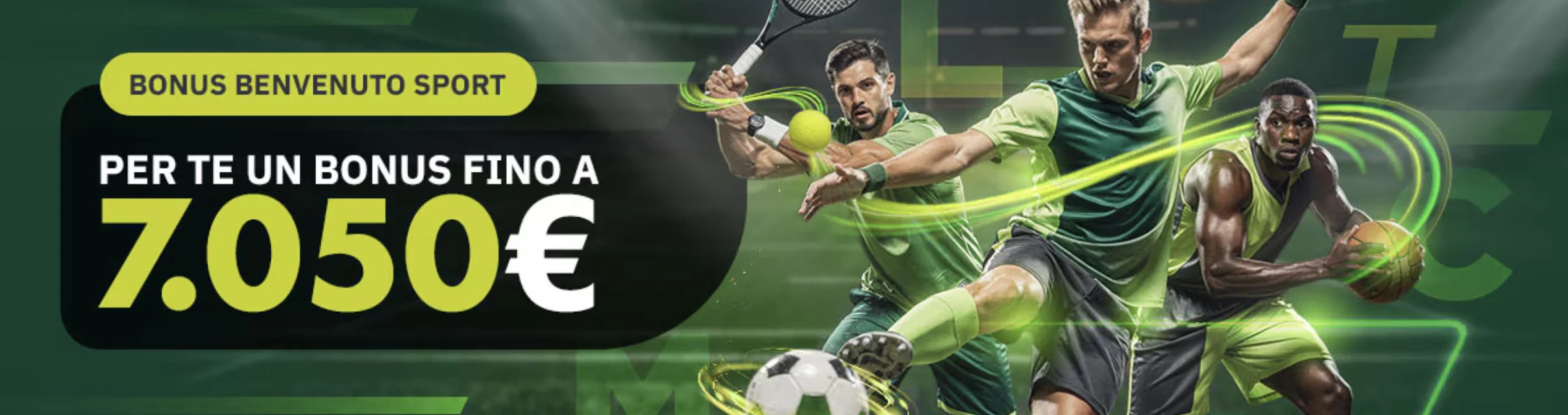 Bonus Benvenuto Lottomatica Sport