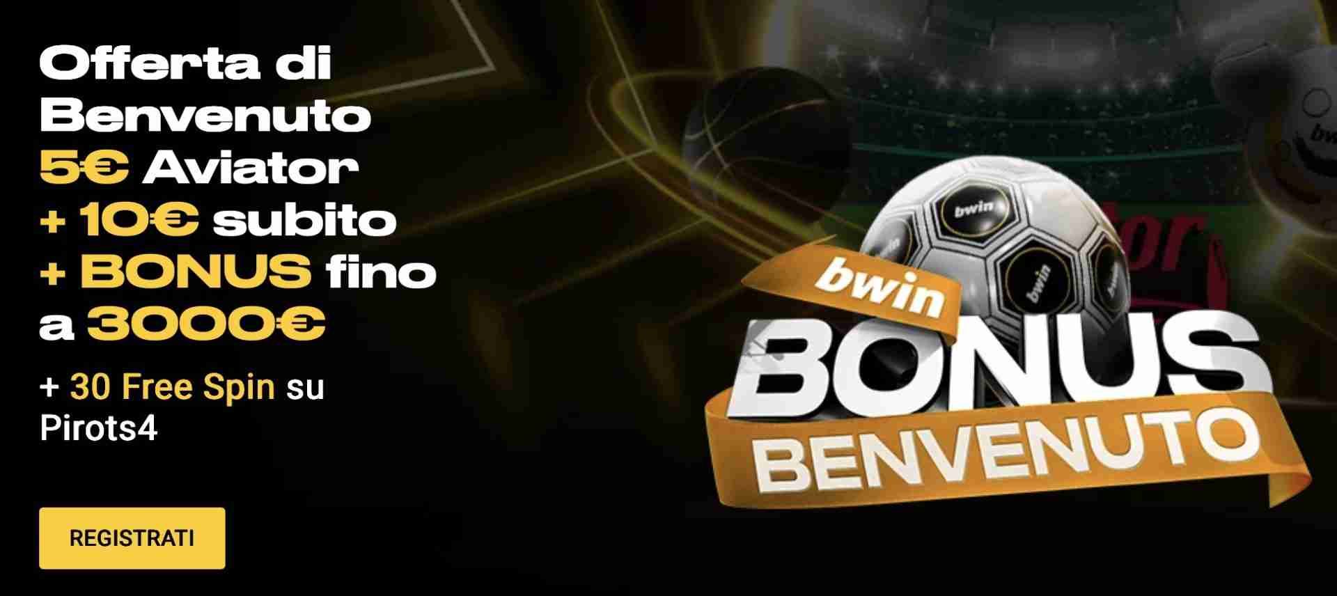 Bonus Benvenuto Betsson sport