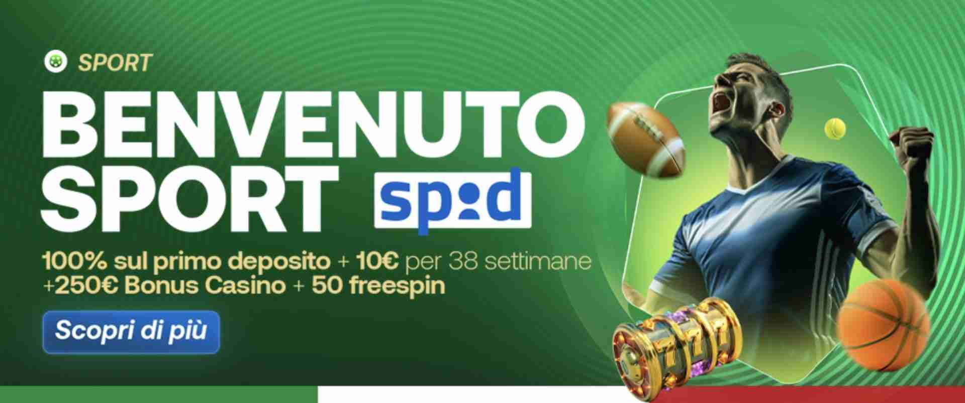 Bonus Benvenuto Domusbet Sport
