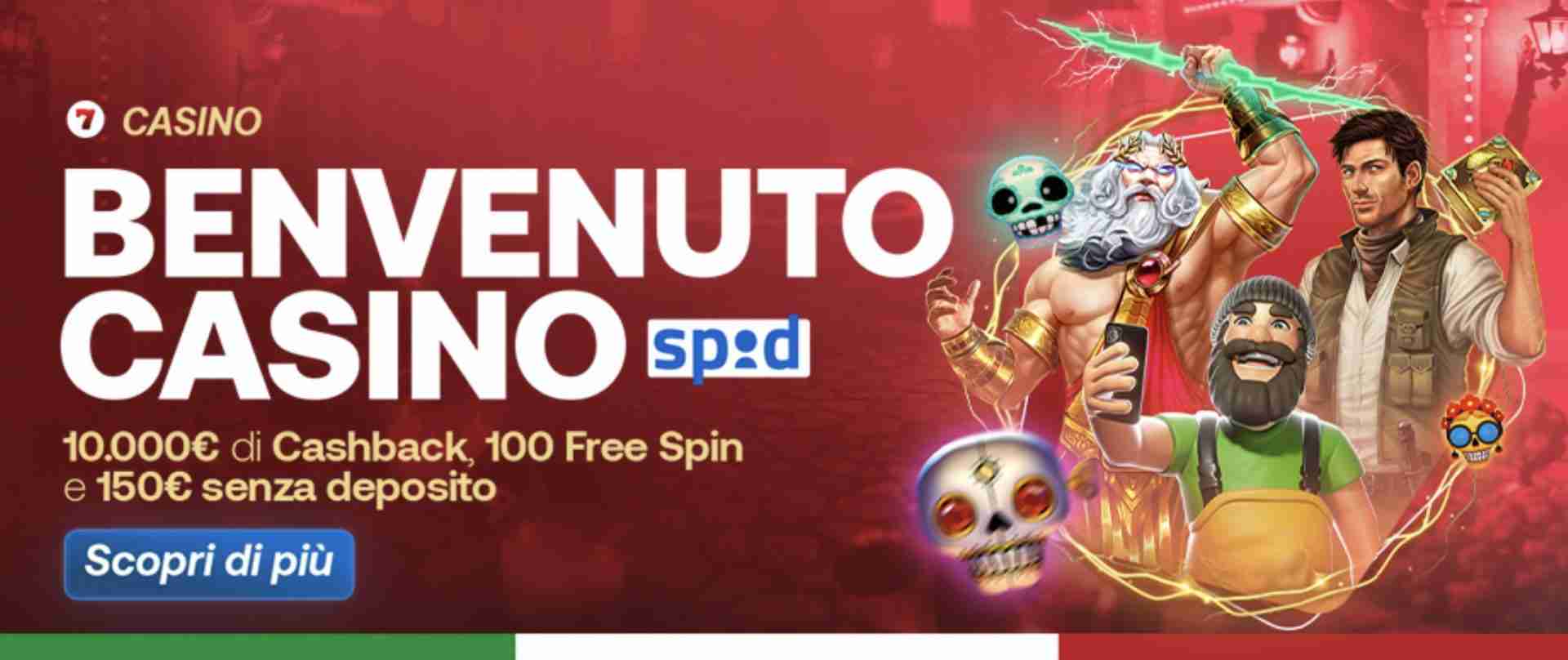 Bonus Benvenuto Domusbet Casino