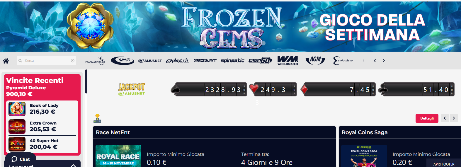 Recensione Gioca7 Casino