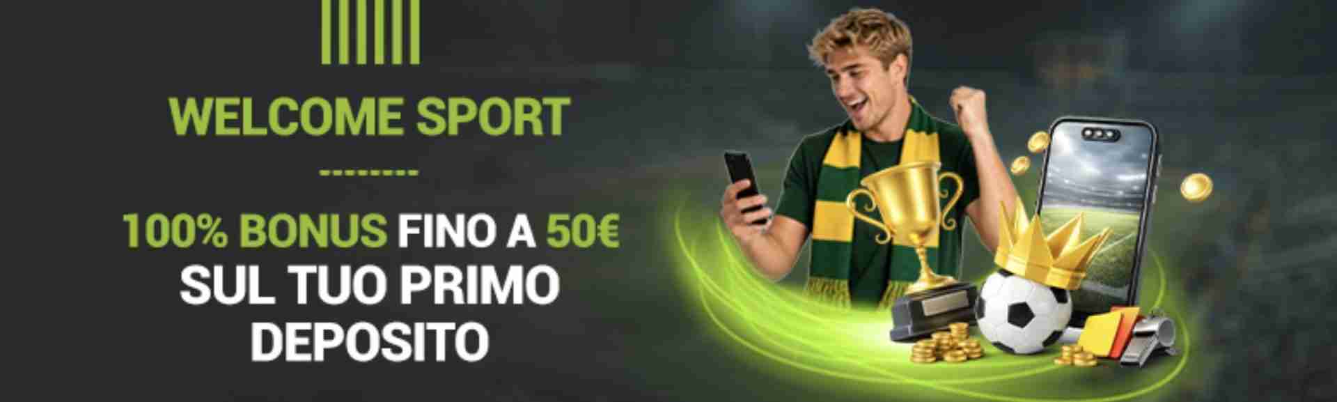 Bonus Benvenuto Codere Sport