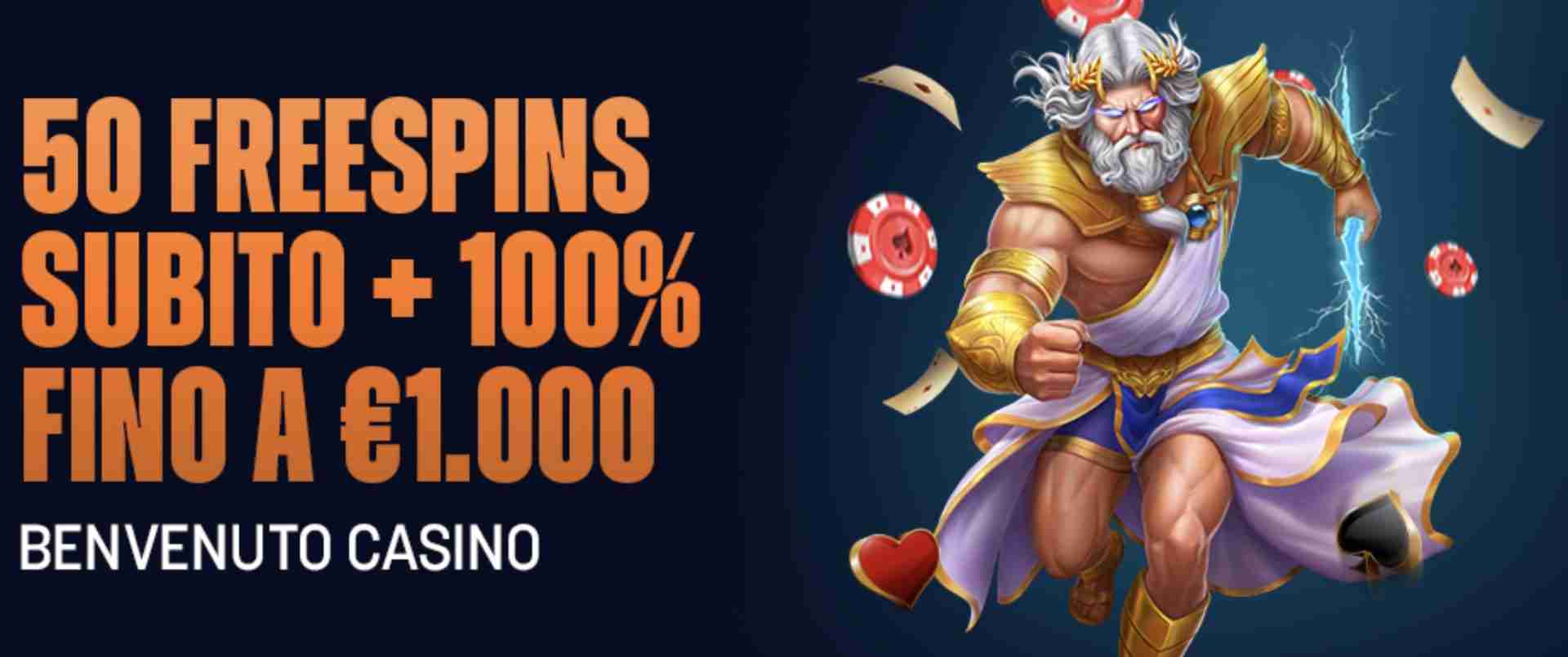 Bonus Benvenuto Sportbet Casino