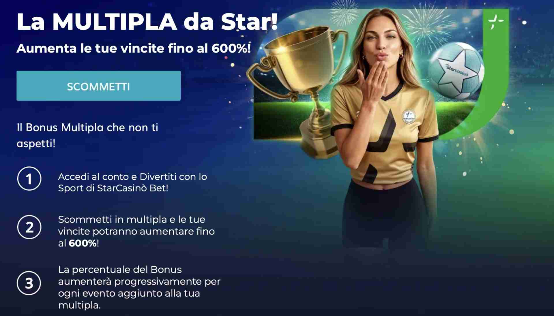 Bonus Benvenuto Starcasino Casino