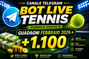 Bot Scommesse Live Tennis Febbraio 2026