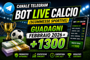 Bot Scommesse Live Calcio Febbraio 2026