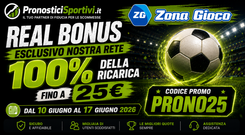 20260610 - ZONA GIOCO BONUS REAL 25EURO