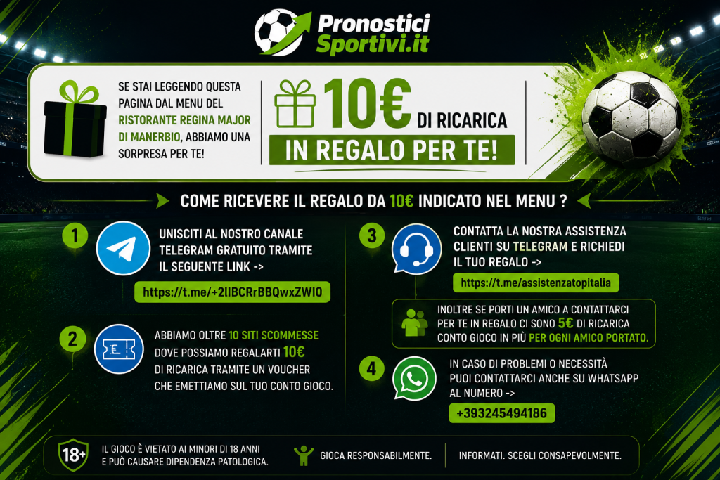 SPONSOR MENU RISTORANTE REGINA MAJOR MANERBIO
