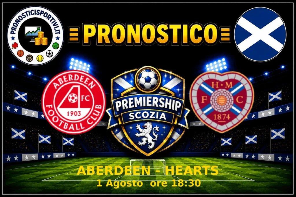 Pronostico Aberdeen - Hearts