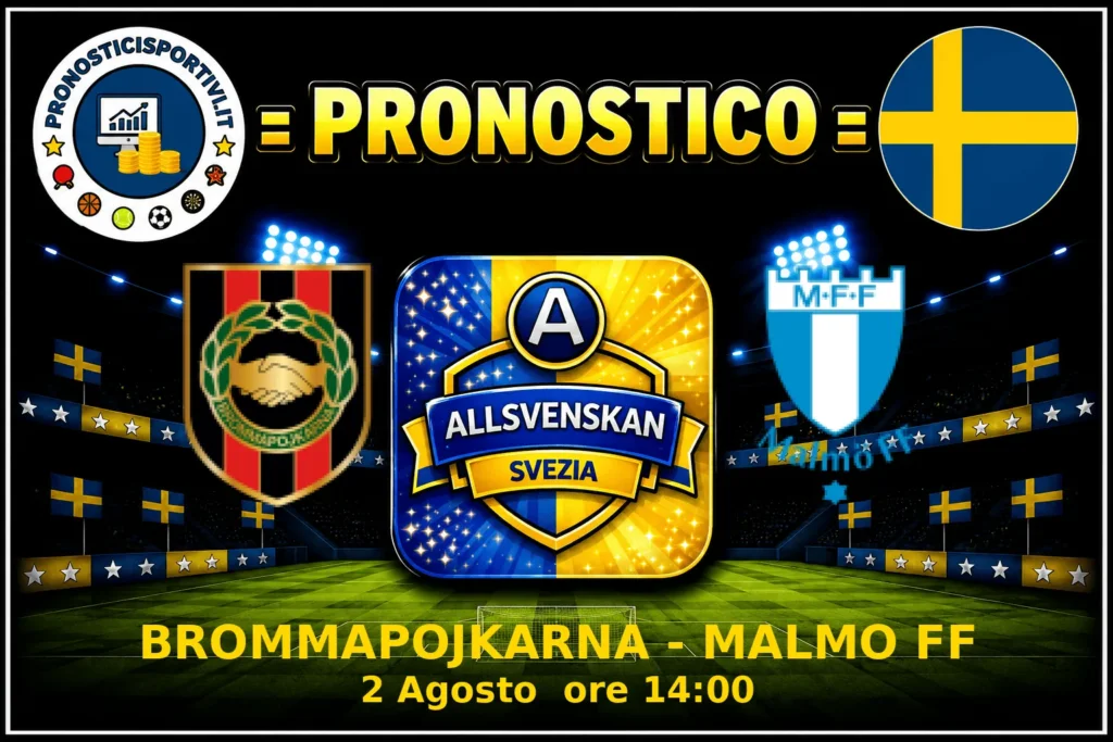 Pronostico Brommapojkarna - Malmo FF