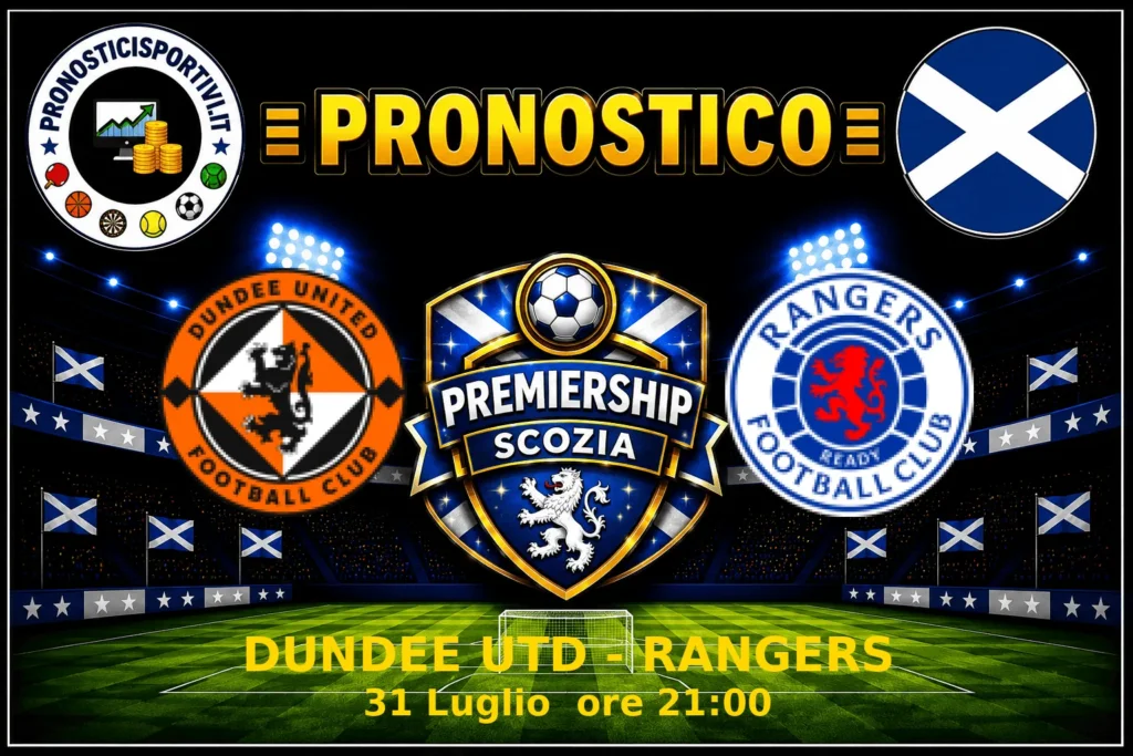 Pronostico Dundee Utd - Rangers