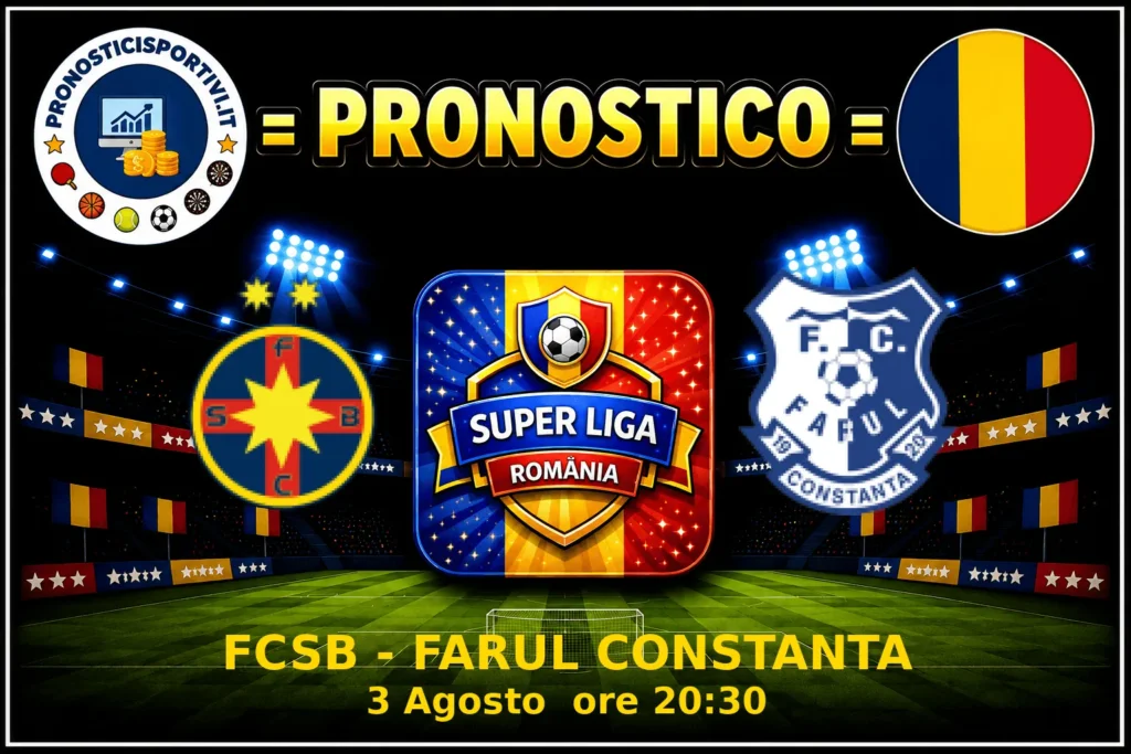 Pronostico FCSB - Farul Constanta