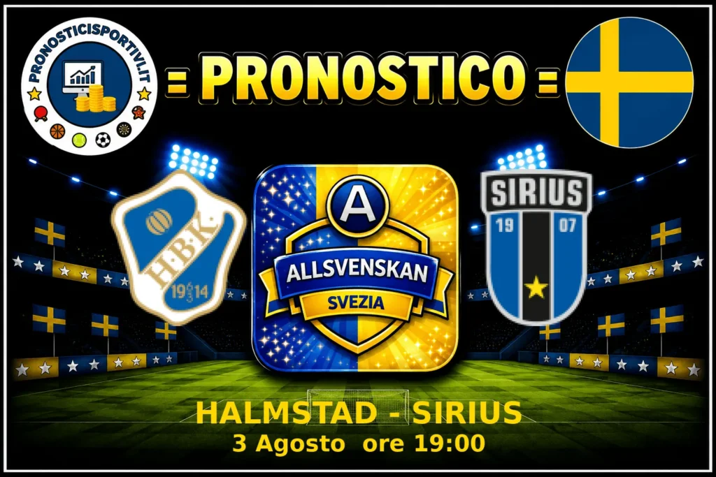Pronostico Halmstad - Sirius