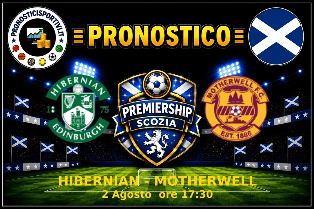 Pronostico Hibernian - Motherwell
