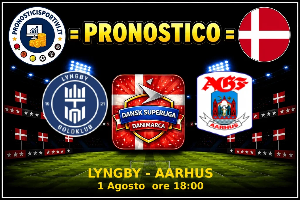 Pronostico Lyngby - Aarhus