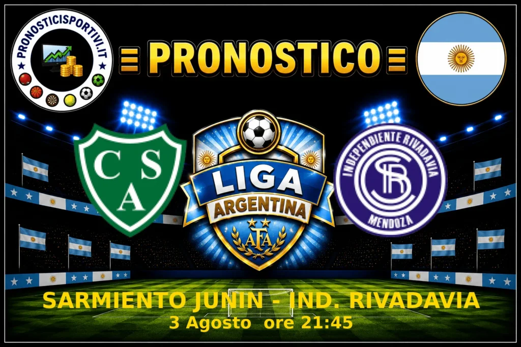 Pronostico Sarmiento Junin - Ind. Rivadavia