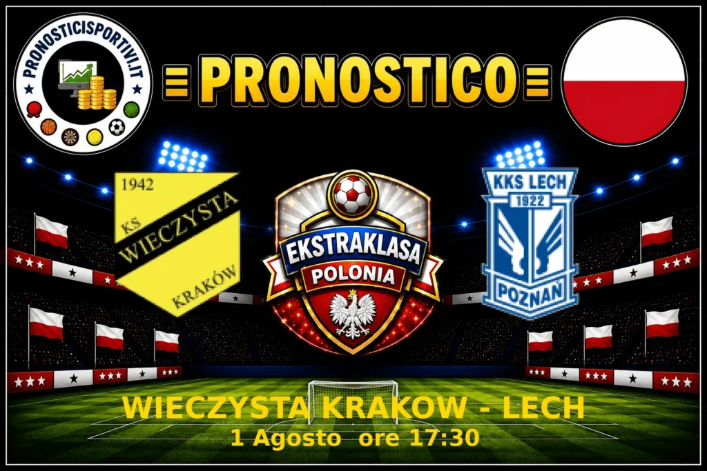 Pronostico Wieczysta Krakow - Lech