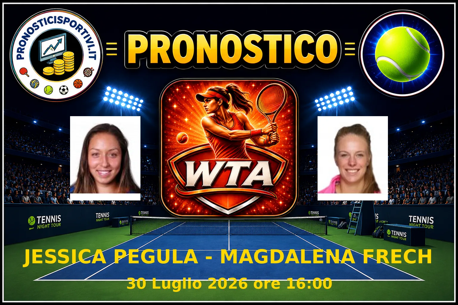 Pronostico Jessica Pegula - Magdalena Frech