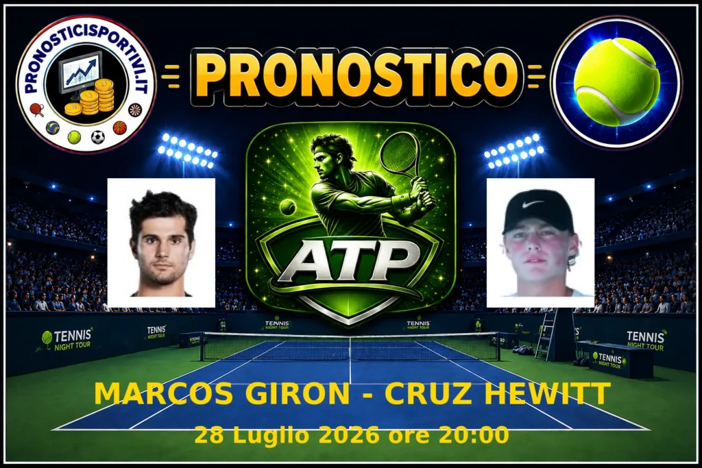 Pronostico Marcos Giron - Cruz Hewitt