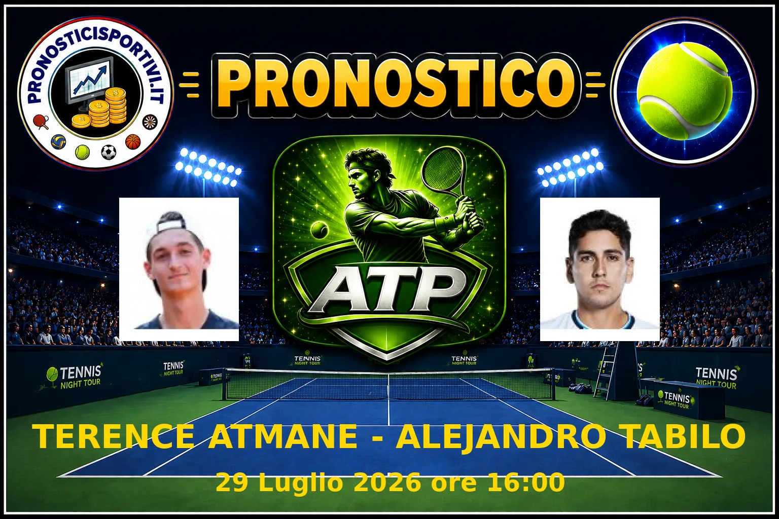 Pronostico Terence Atmane - Alejandro Tabilo