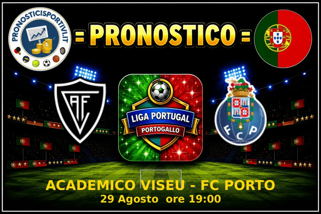 Pronostico Academico Viseu - FC Porto