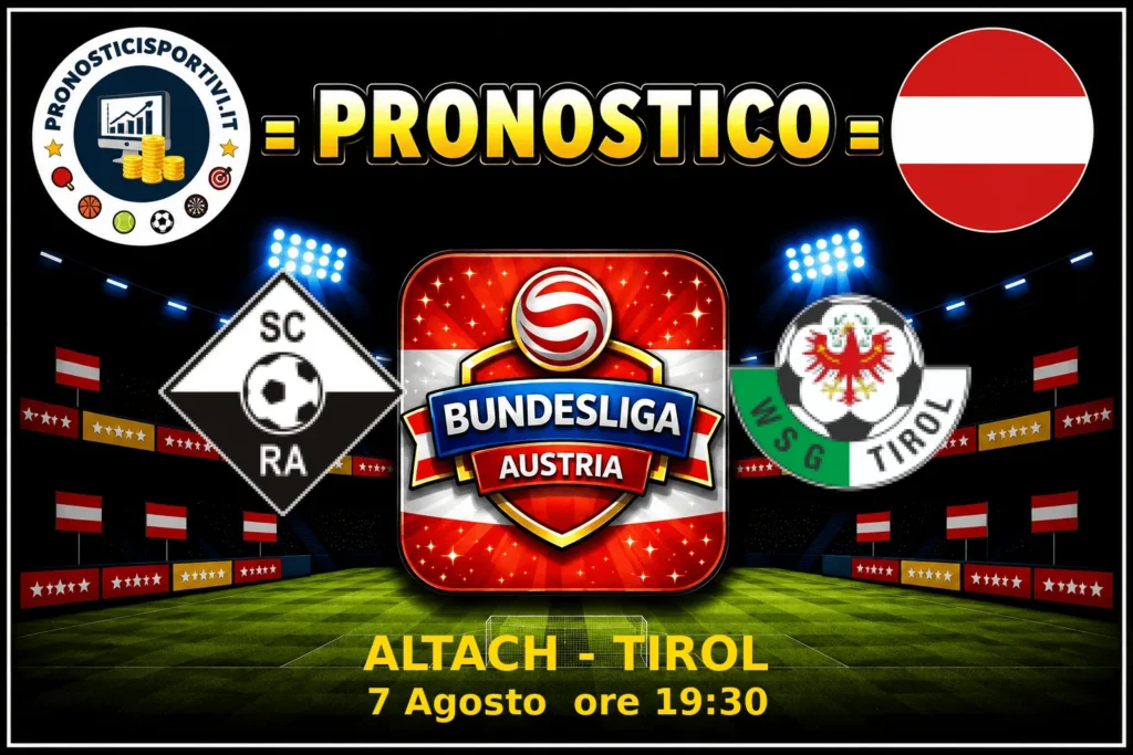 Pronostico Altach - Tirol