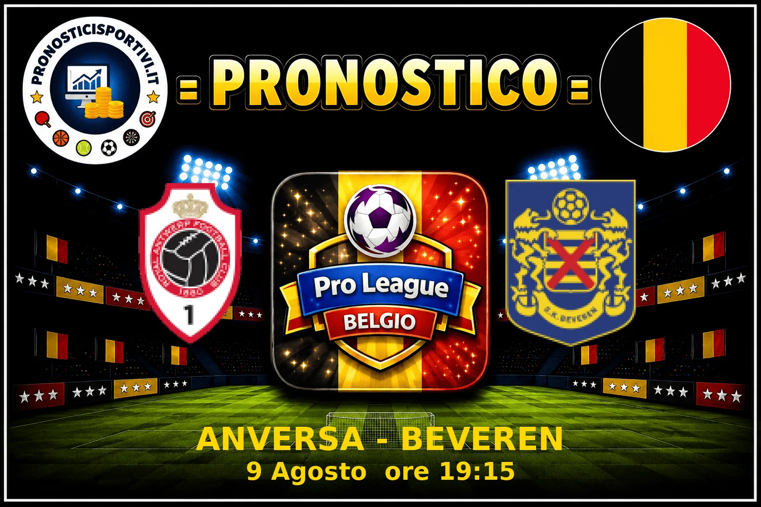 Pronostico Anversa - Beveren