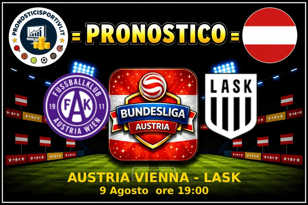 Pronostico Austria Vienna - LASK