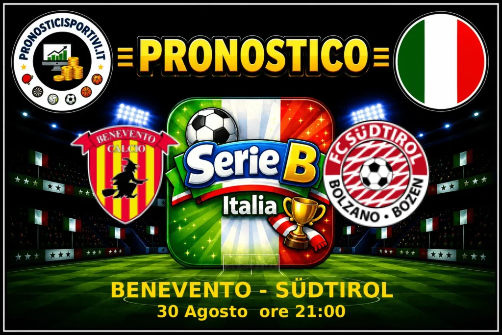 Pronostico Benevento - Südtirol