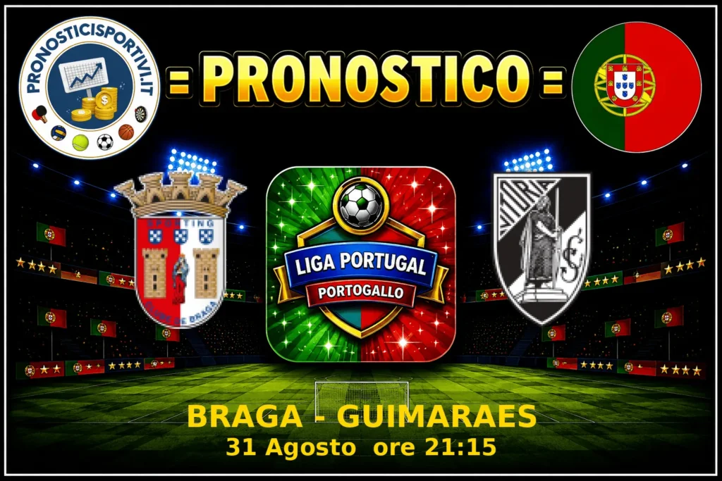Pronostico Braga - Guimaraes