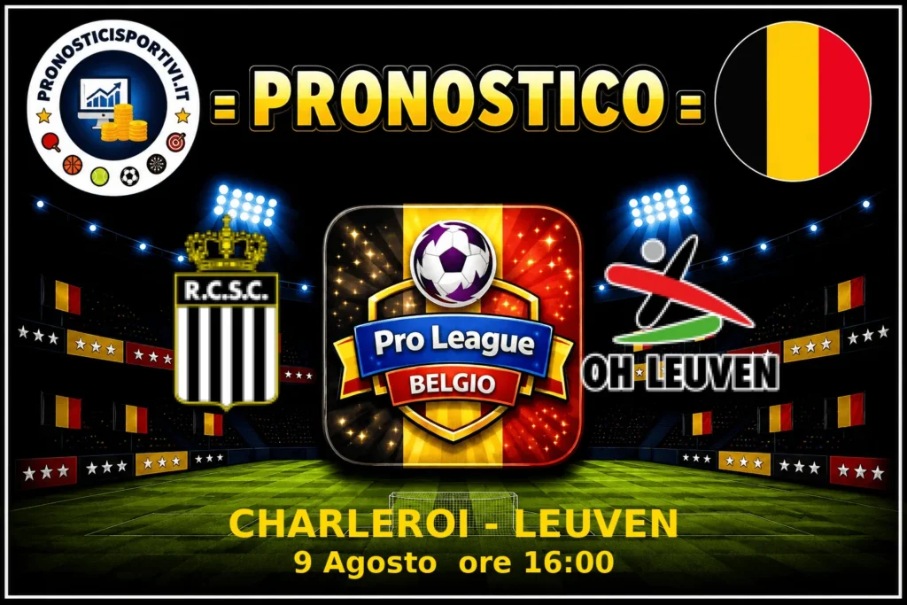 Pronostico Charleroi - Leuven