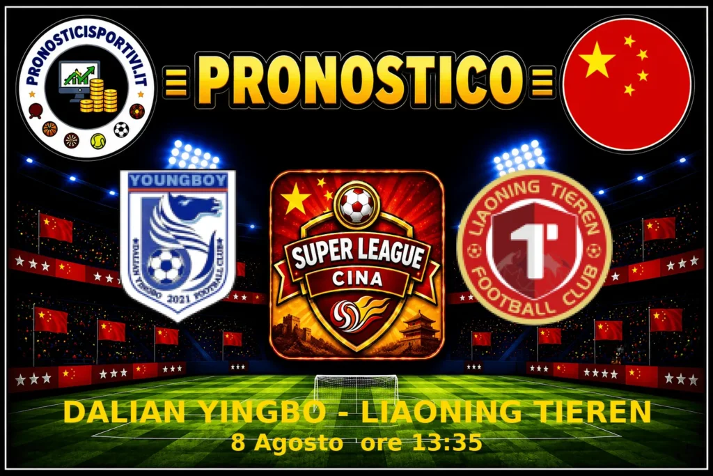 Pronostico Dalian Yingbo - Liaoning Tieren