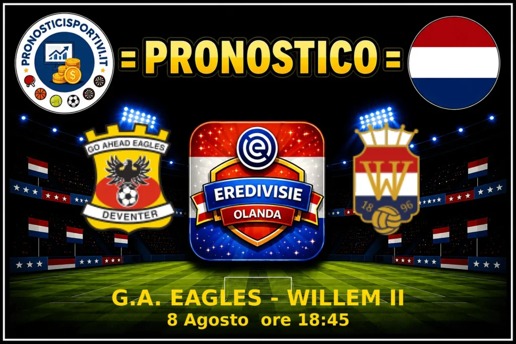 Pronostico G.A. Eagles - Willem II