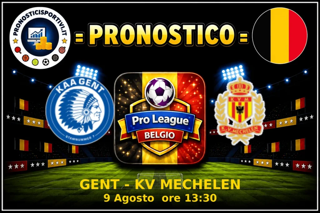 Pronostico Gent - KV Mechelen