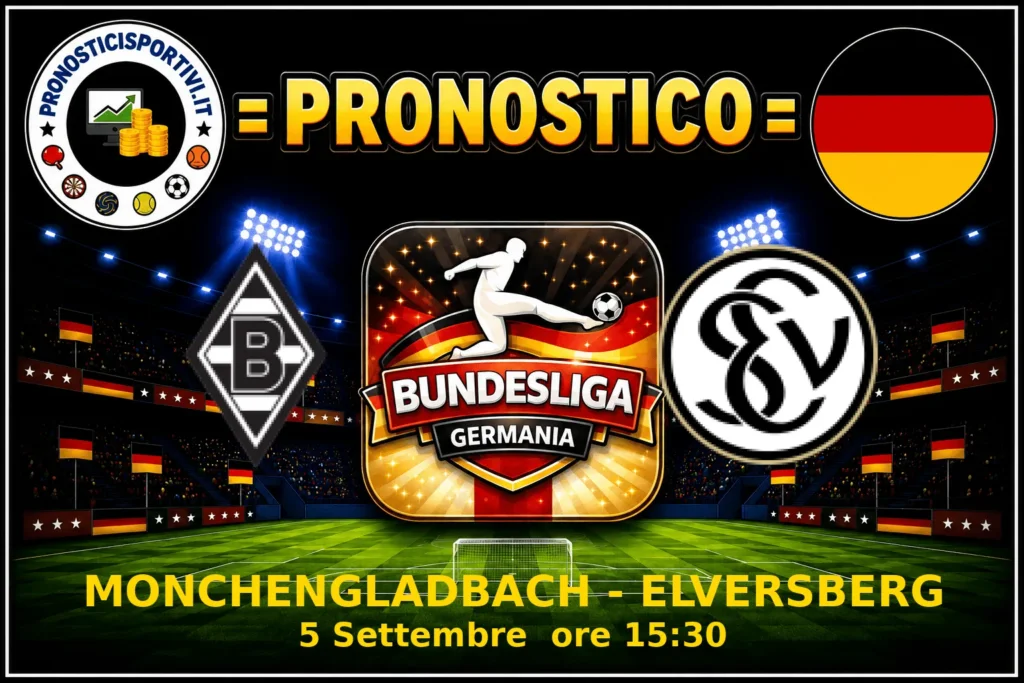 Pronostico Monchengladbach - Elversberg