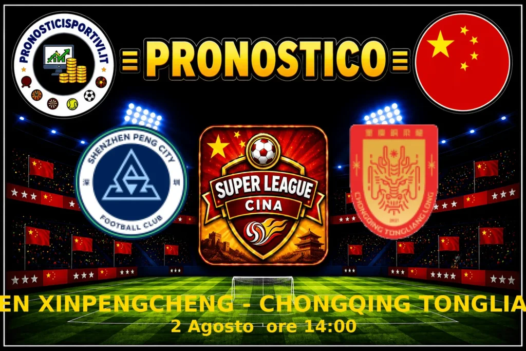 Pronostico Shenzhen Xinpengcheng - Chongqing Tonglianglong