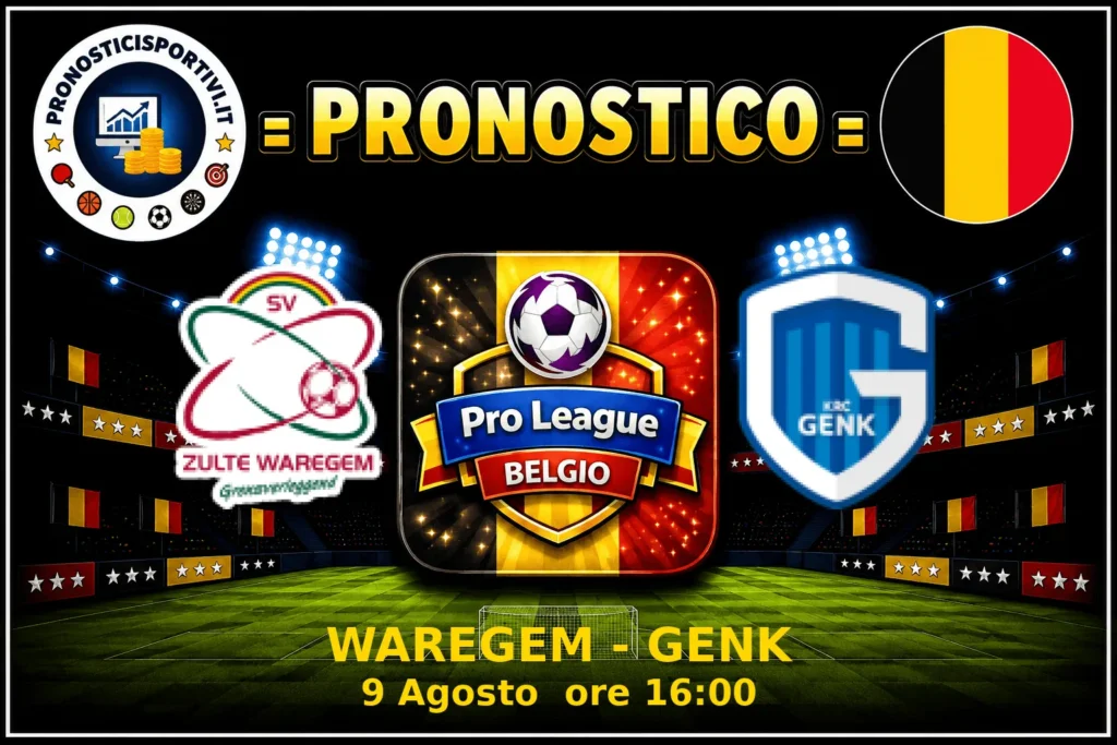 Pronostico Waregem - Genk