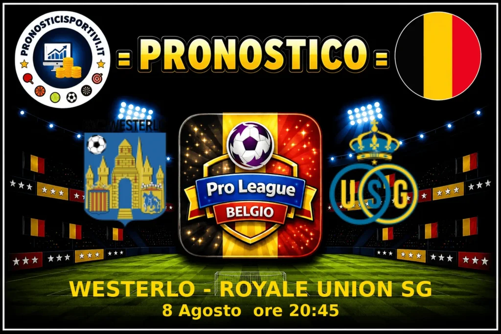 Pronostico Westerlo - Royale Union SG