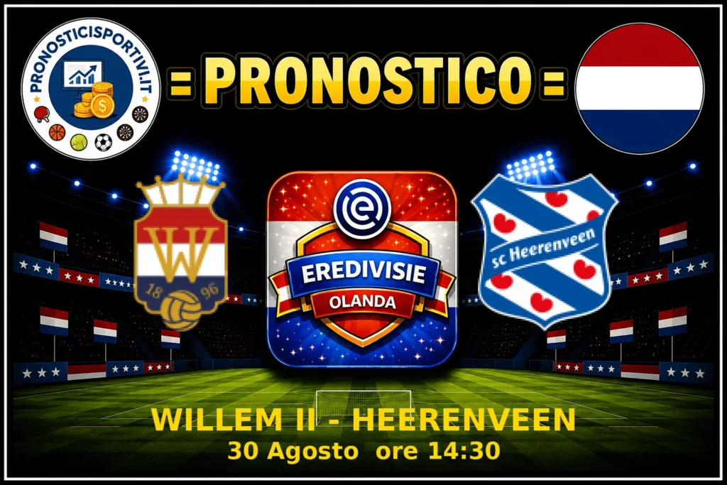 Pronostico Willem II - Heerenveen