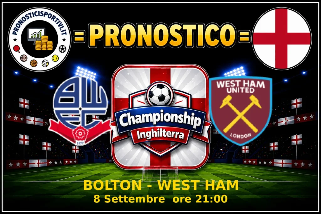 Pronostico Bolton - West Ham