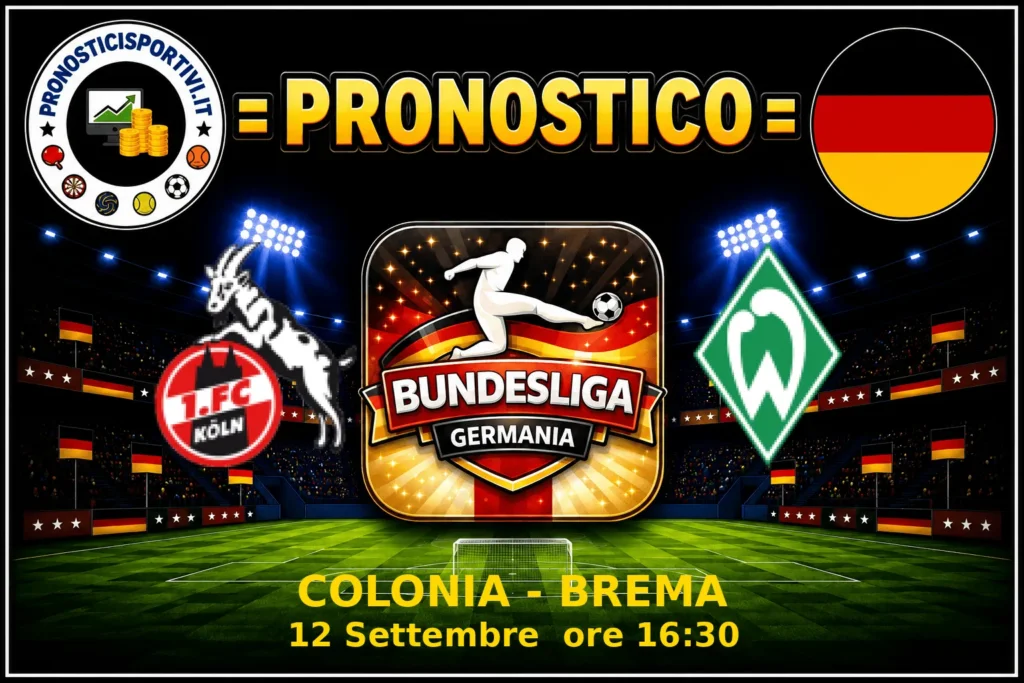 Pronostico Colonia - Brema