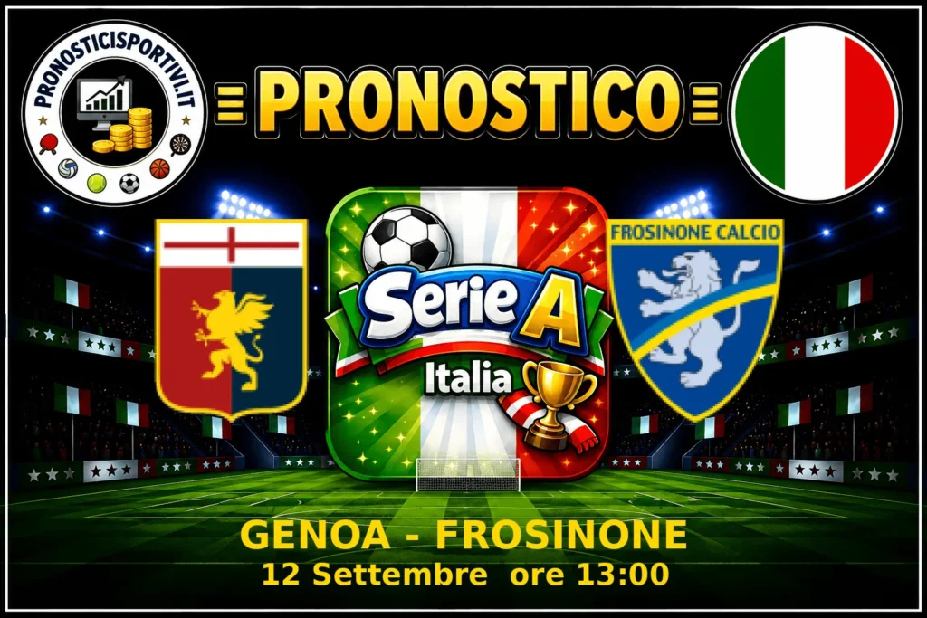 Pronostico Genoa - Frosinone