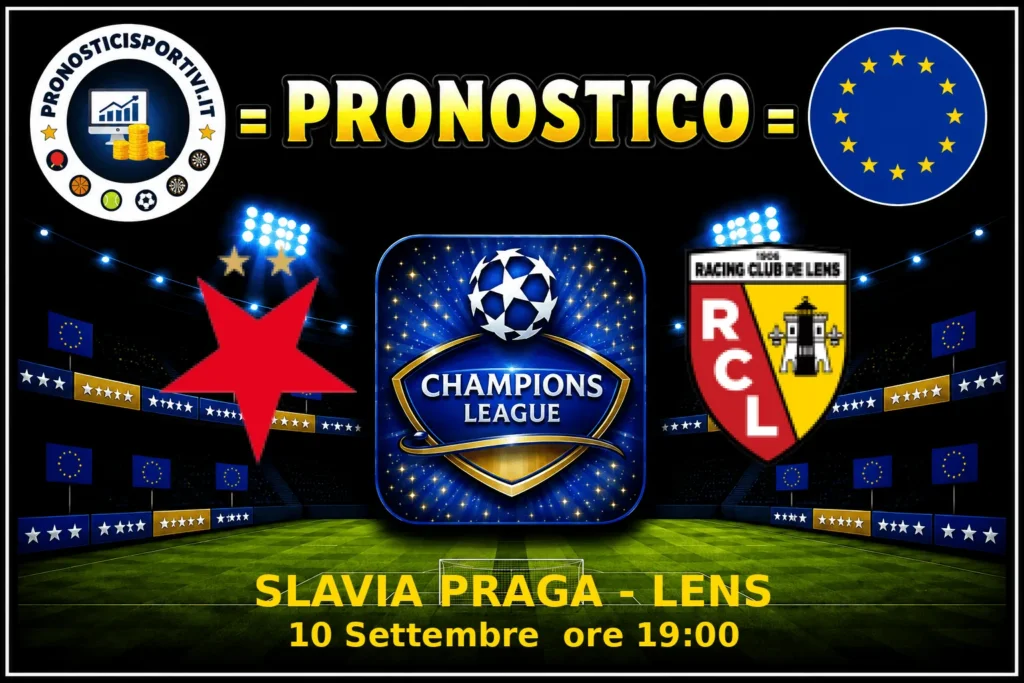 Pronostico Slavia Praga - Lens