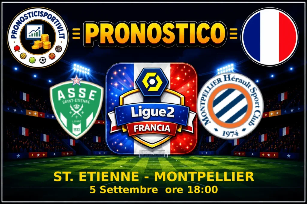Pronostico St. Etienne - Montpellier